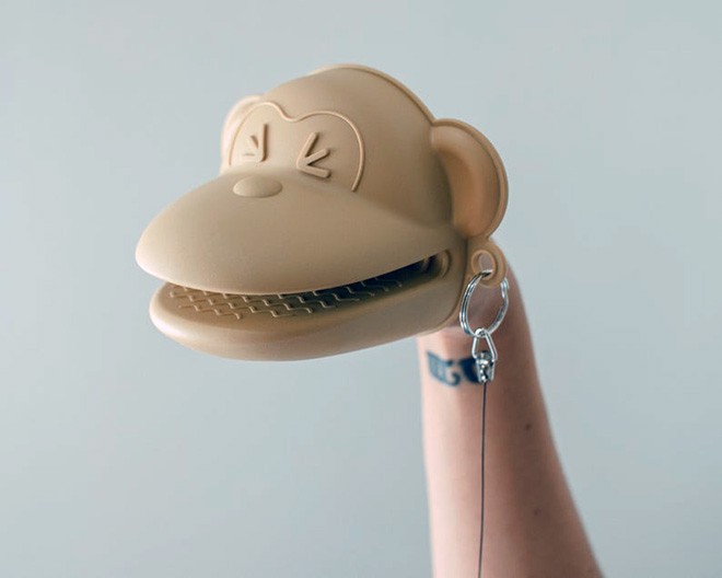 Would You Wear This Portable Retractable Safety Mitt To Help You Not Touch Anything?